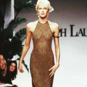 Ralph Lauren spring/summer 1997 beaded gown size 0